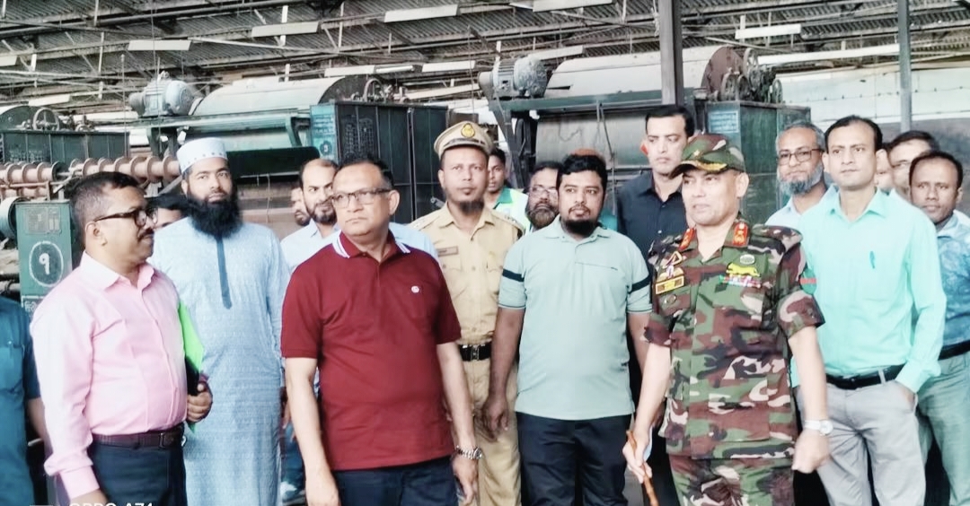 আমিন জুট মিলসকে উৎপাদনমুখী করে কর্মসংস্থান সৃষ্টিতে কাজ করছে সরকার: বস্ত্র ও পাট প্রতিমন্ত্রী