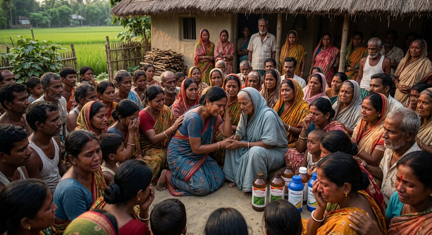 কেন্দুয়ায় বিষপানে পঞ্চাশোর্ধ নারীর মৃত্যু