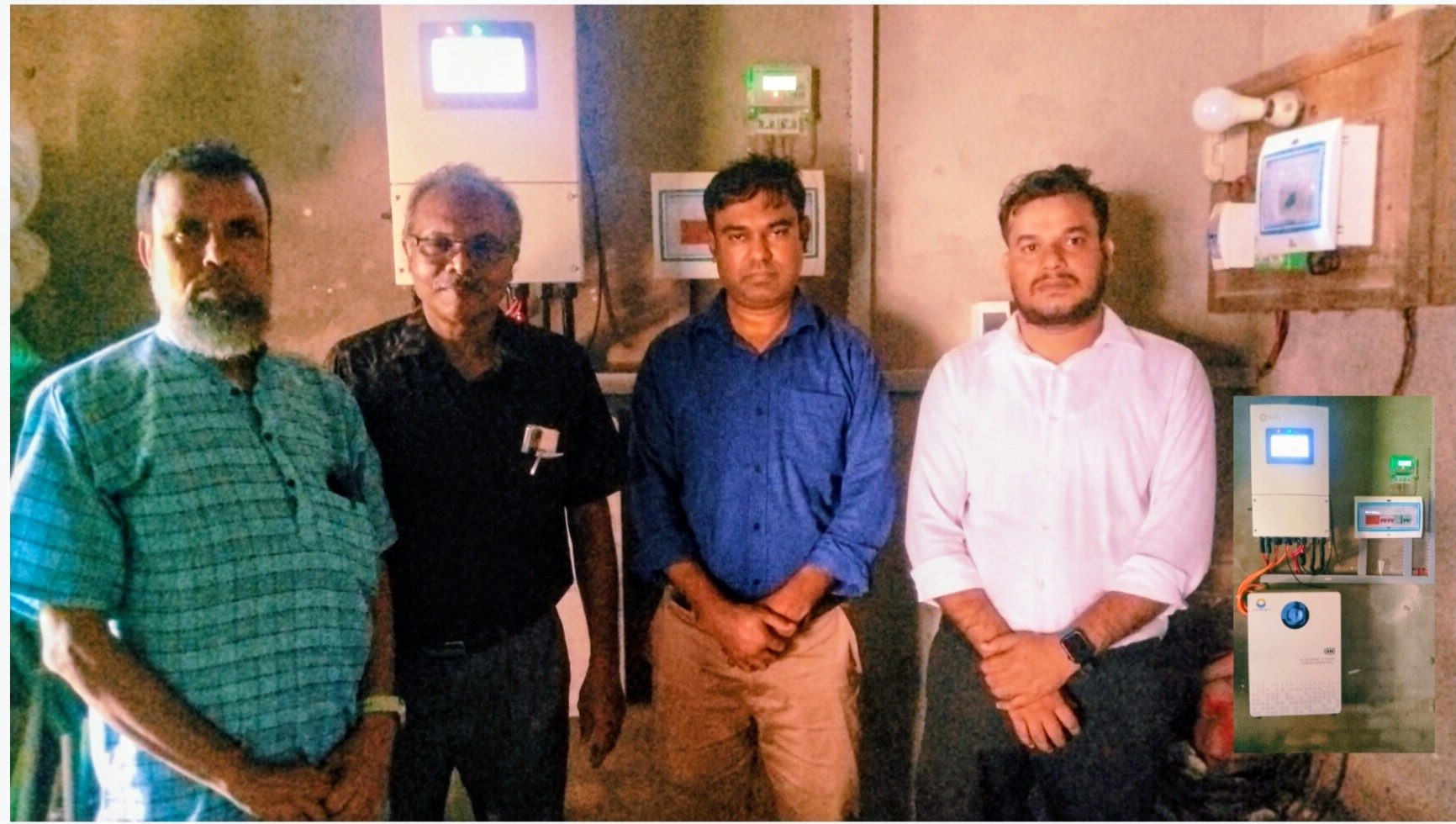 এই প্রথম সিঙ্গেল ফেজ নেট মিটার স্থাপন করলেন পোল্ট্রি শিল্প উদ্যোক্তা আলমগীর চৌধুরী