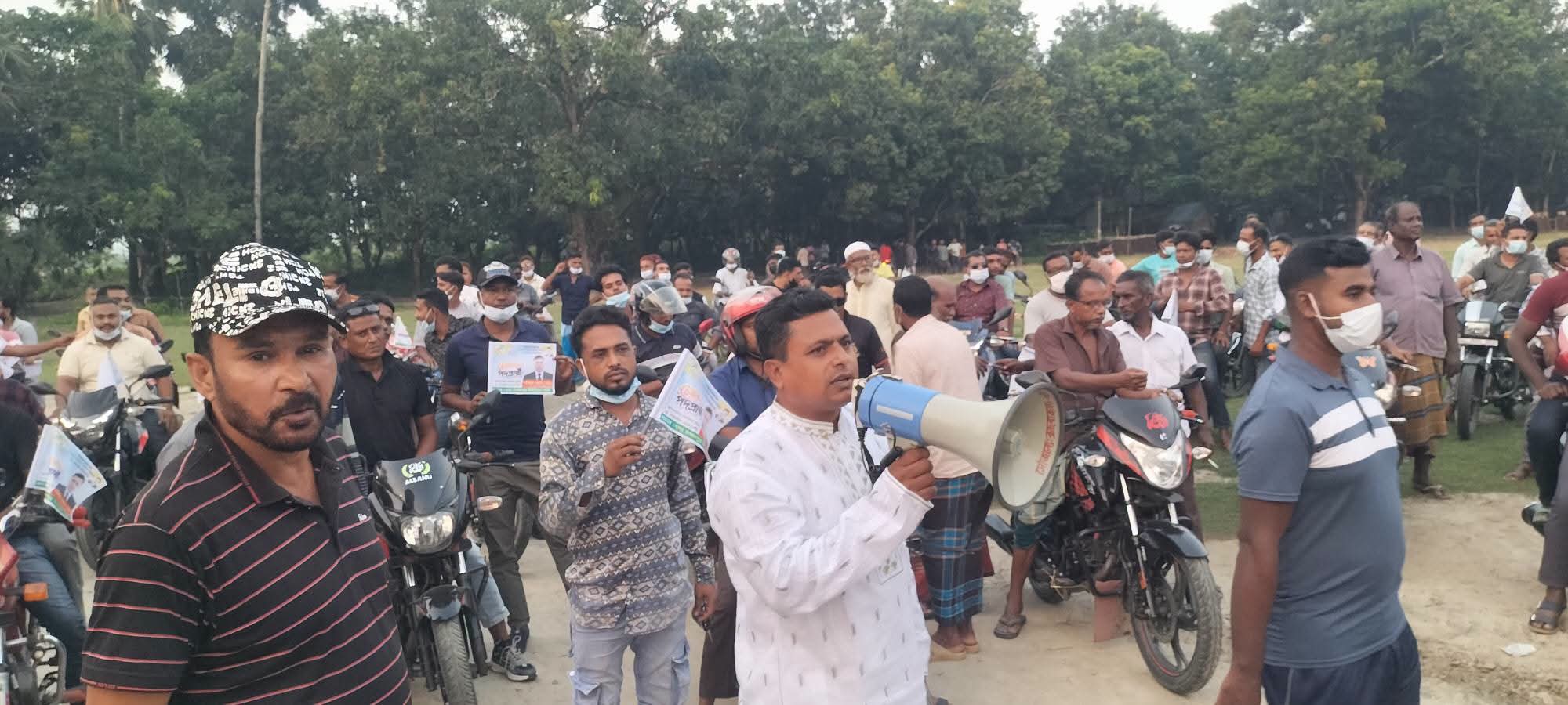 কলারোয়ার চন্দনপুরে বইছে ইউপি নির্বাচনের হাওয়া