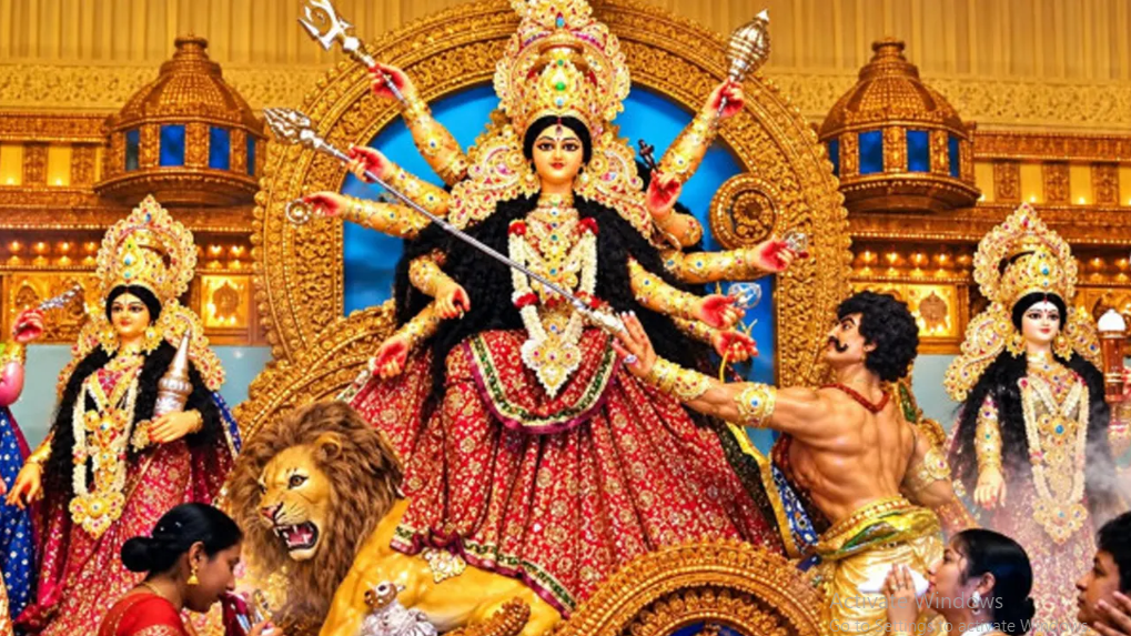 আজ বিজয়া দশমী, মণ্ডপে মণ্ডপে বিদায়ের সুর