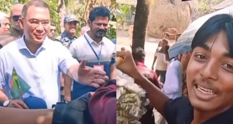আমি বাদাম বেচি, প্রধানমন্ত্রীর সঙ্গে হাত মিলাইছি, আলহামদুলিল্লাহ
